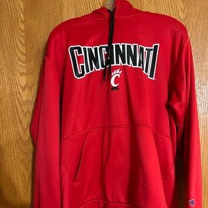 Men’s size large Champion brand University of Cincinnati hoodie
